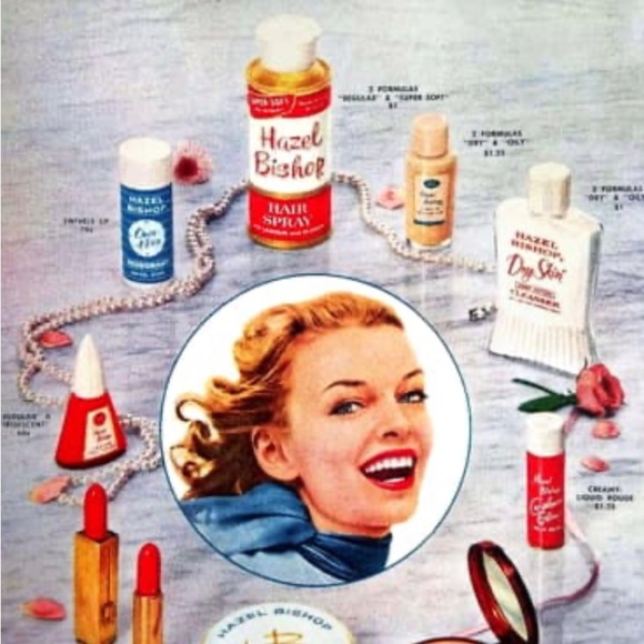 Vintage 50s Hazel Bishop Medium Rachel Pressed Powder Compact -Estate Sale Find - Picture 9 of 9